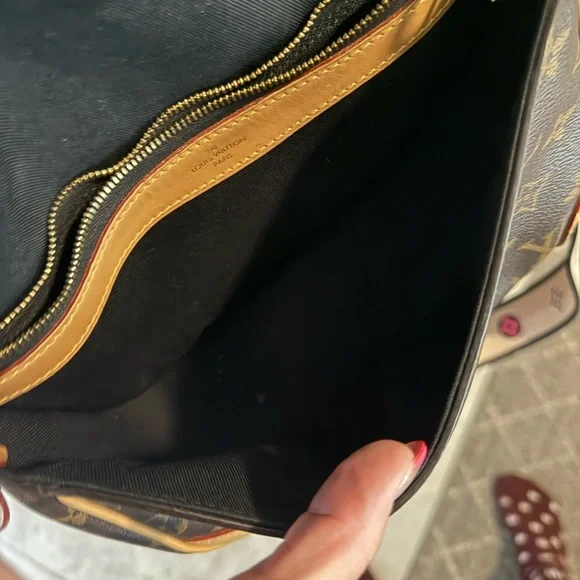 Louis Vuitton Monogram Diane Brown and Tan Crossbody Bag - Picture 4 of 5